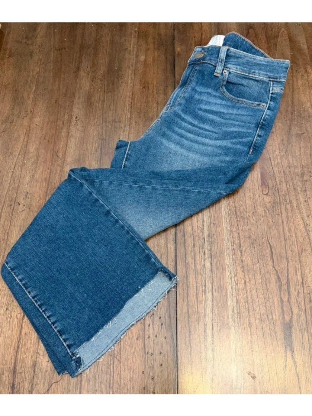 Straight Cropped Leg Jeans